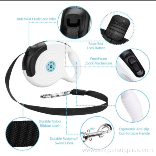 ABS SHELL Retractable Dog Leash adjustable dog leash